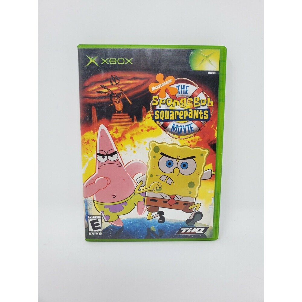 The SpongeBob SquarePants Movie Game (Microsoft Xbox) No Manual